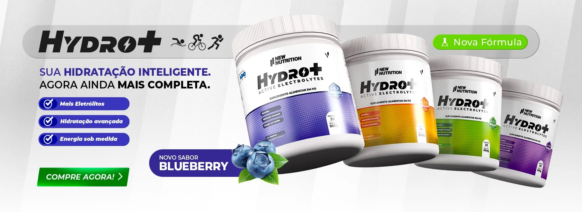 Hydro + Nova fórmula Hydro + Nova fórmula